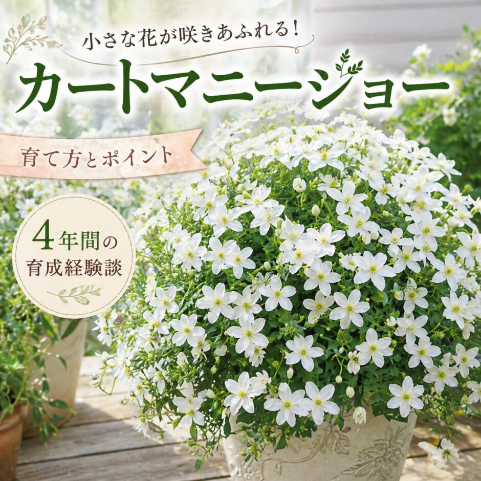 カートマニージョー　育て方とポイント