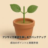 アジサイ 万華鏡 を挿し木でバックアップ｜成功のポイントと実践手順