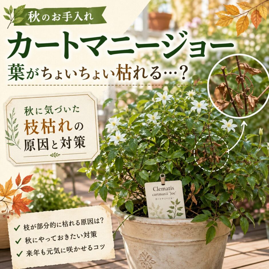 カートマニージョー　葉がちょいちょい枯れる