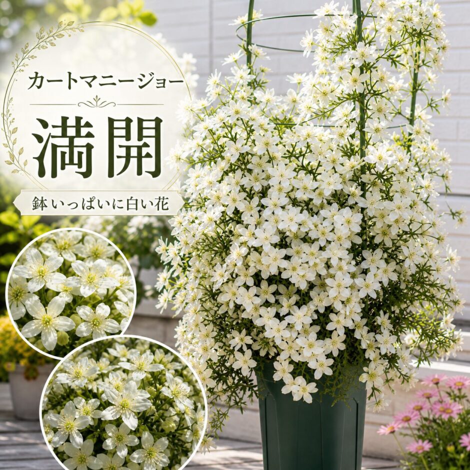カートマニージョー満開