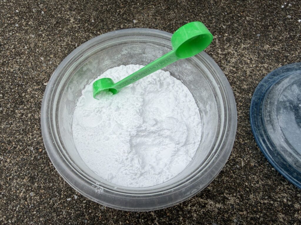 アジサイ 青にしたい 焼きミョウバン